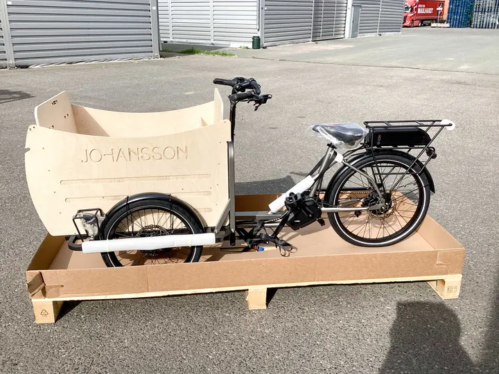 Johansson Fiete Vario Box Lastenrad / E-Bike Brose Drive C, Enviolo Nabenschaltung